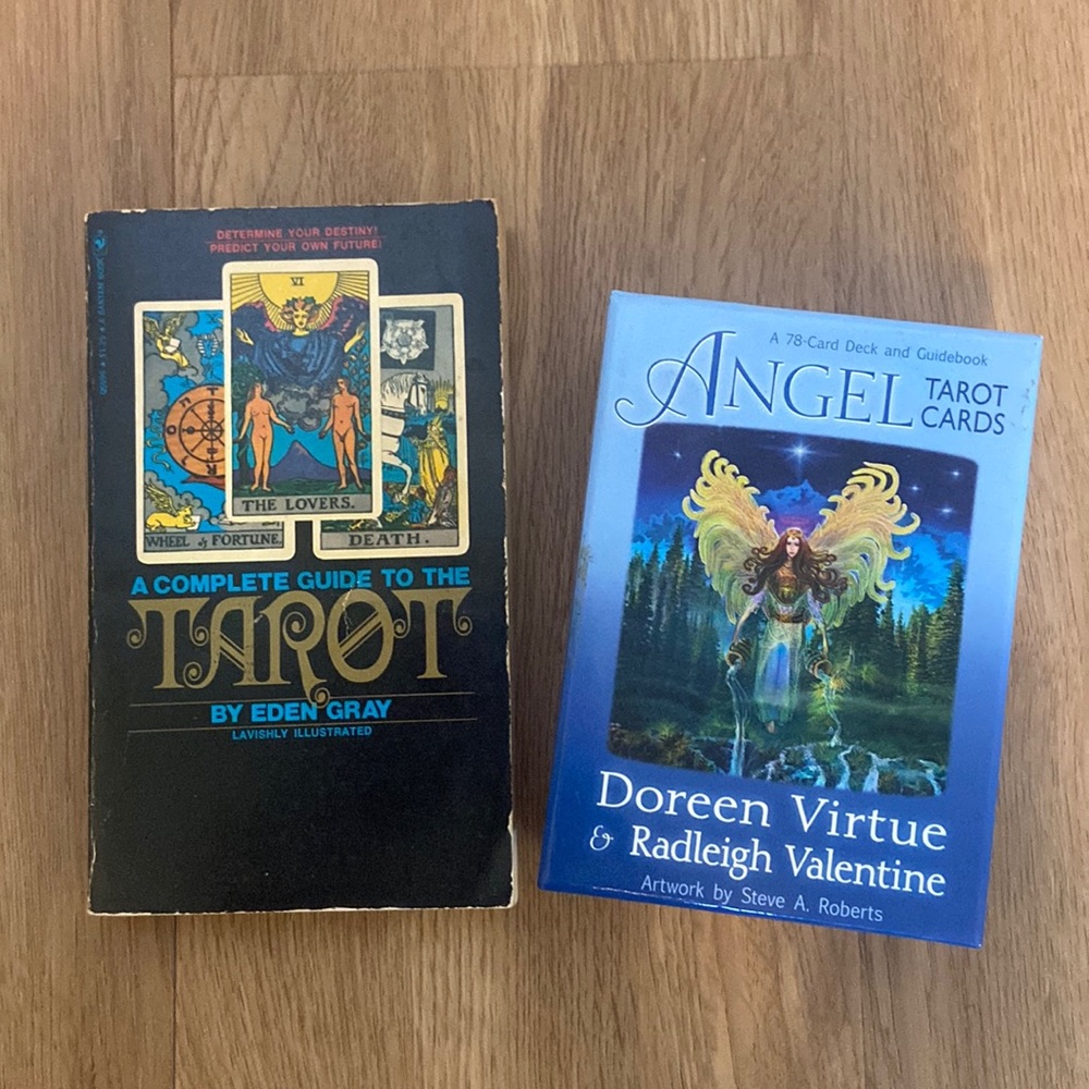 Tarot card deck & book
